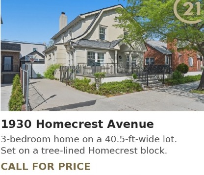 Supplied property photographs and details for 1930 Homecrest Avenue